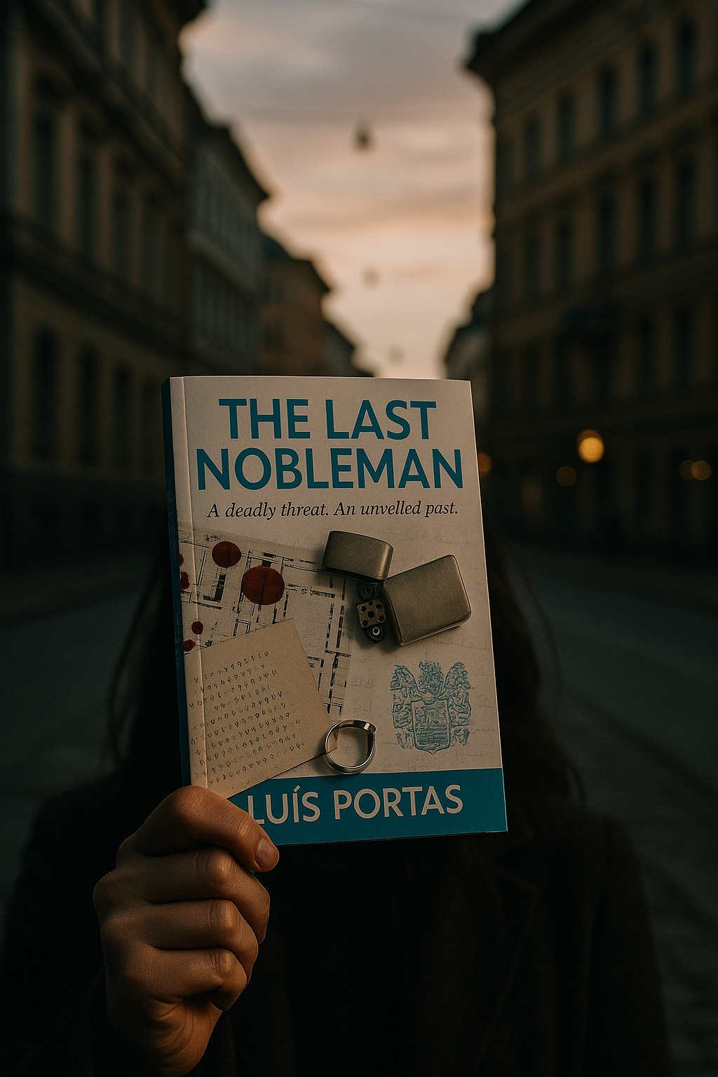 The Last Nobleman thriller novel cover by Luis Portas